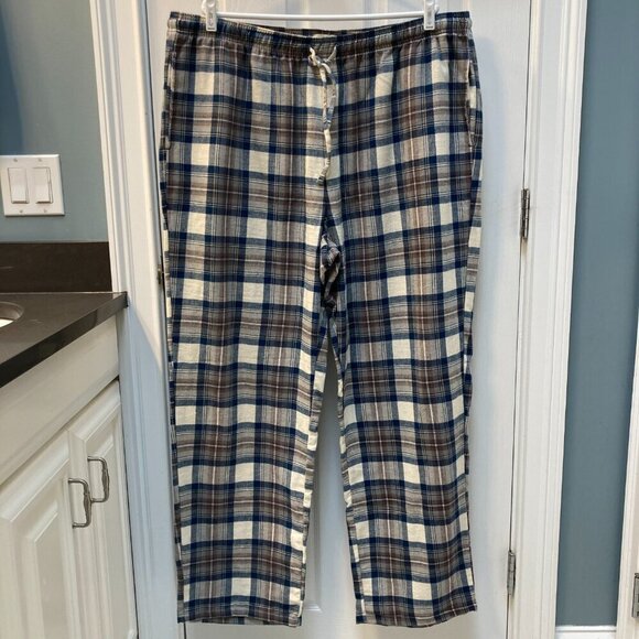 NWT L.L. Bean Scotch Plaid Flannel Sleep Pants Inseam 34" Size XXL - Picture 7 of 7